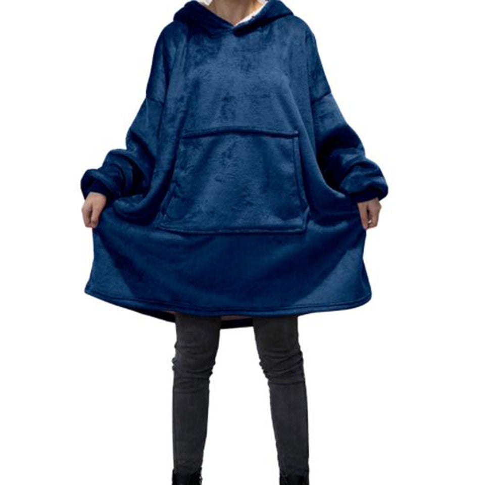 Mjuk morgonrock i fleece – unisex