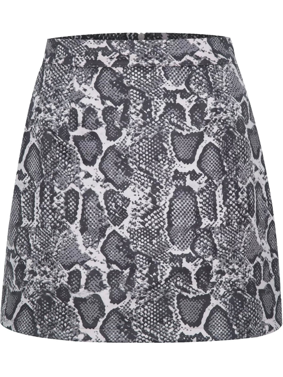 High-Waisted Slit Skirt