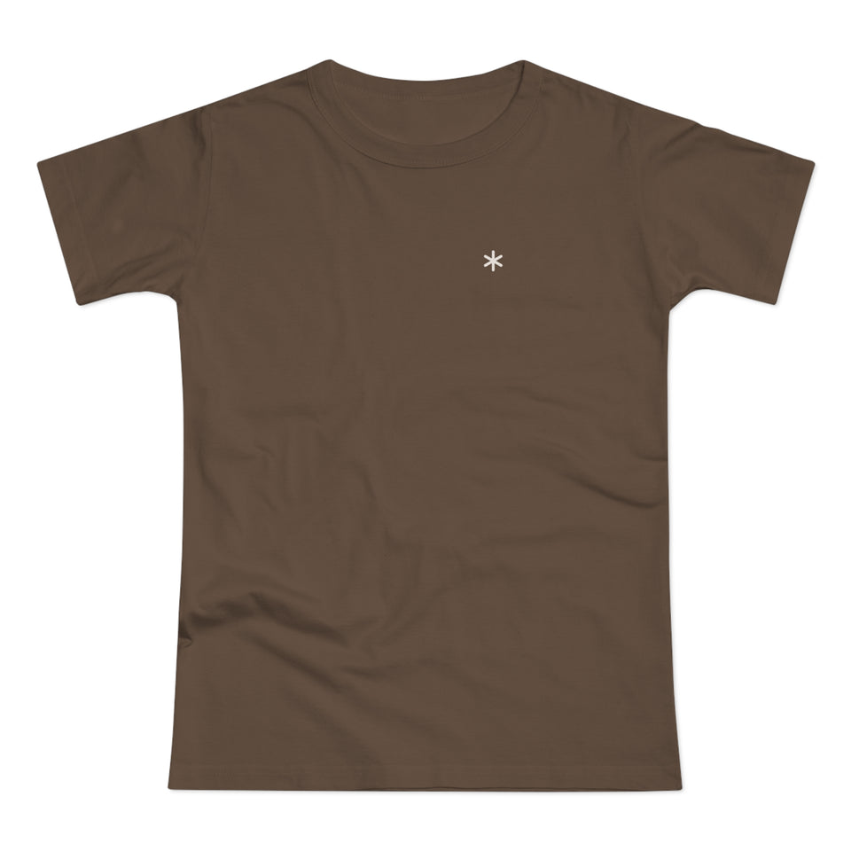 Asterisk t-shirt dam, figursydd