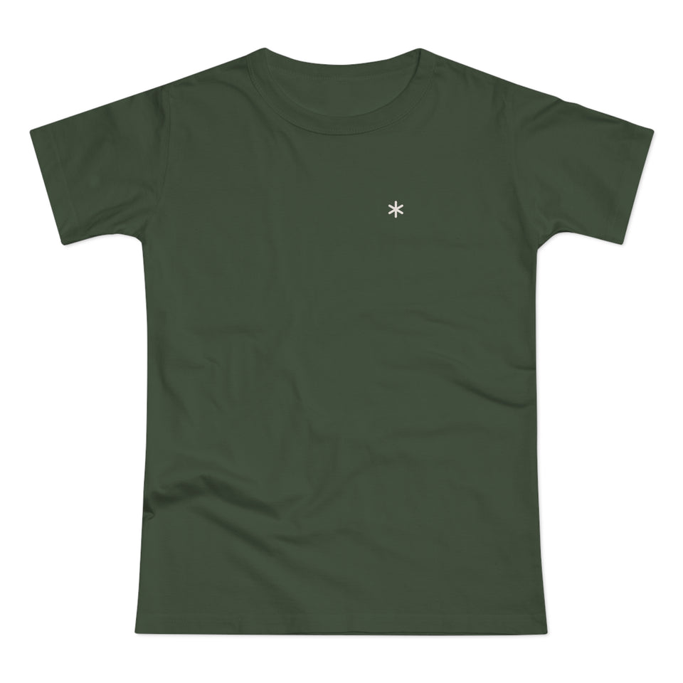 Asterisk t-shirt dam, figursydd