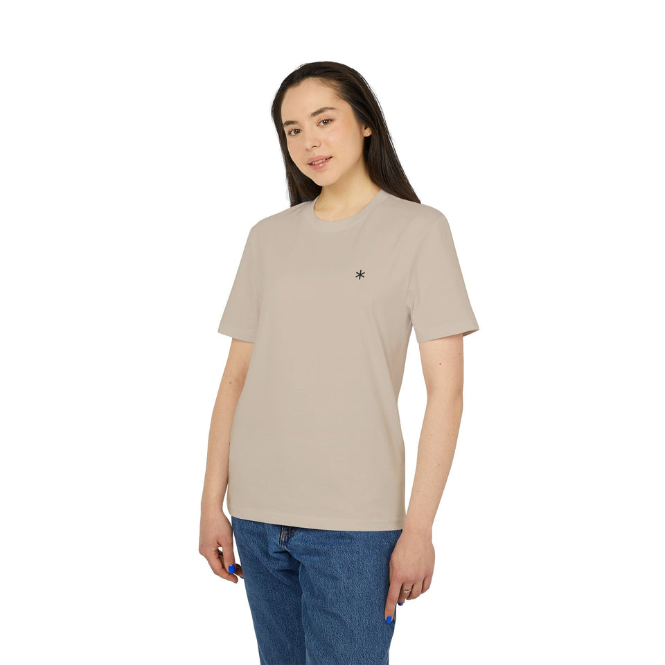 Asterisk t-shirt i ekologisk bomull