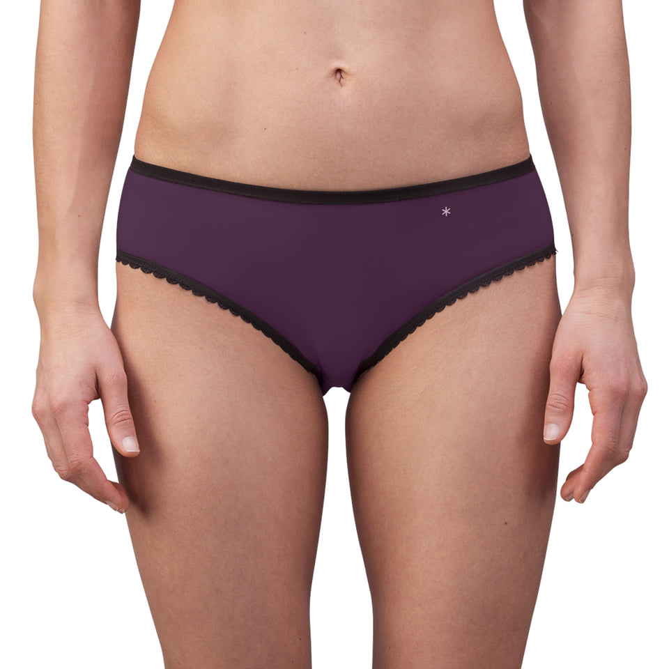Trosor med liten asterisk, plommon