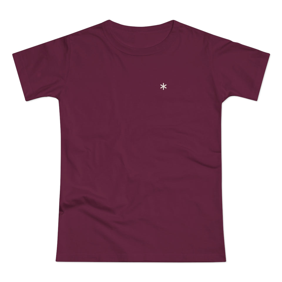 Asterisk t-shirt dam, figursydd