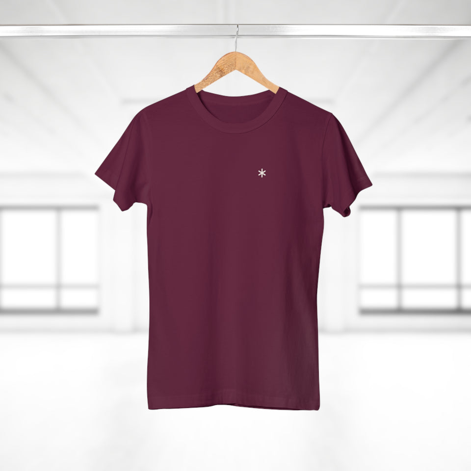 Asterisk t-shirt dam, figursydd