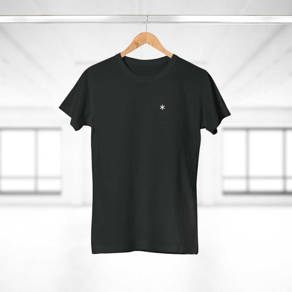 Asterisk t-shirt dam, figursydd