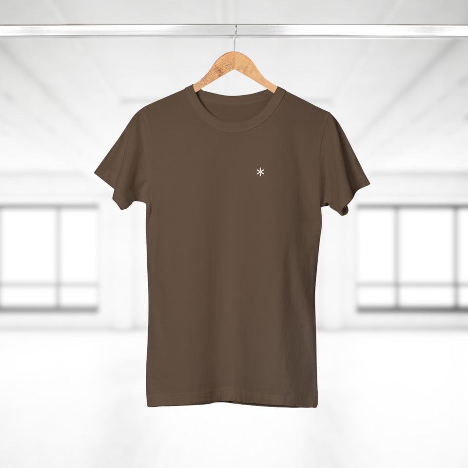 Asterisk t-shirt dam, figursydd