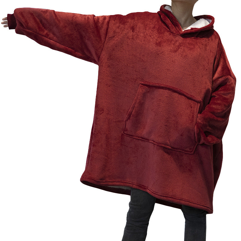 Mjuk morgonrock i fleece – unisex