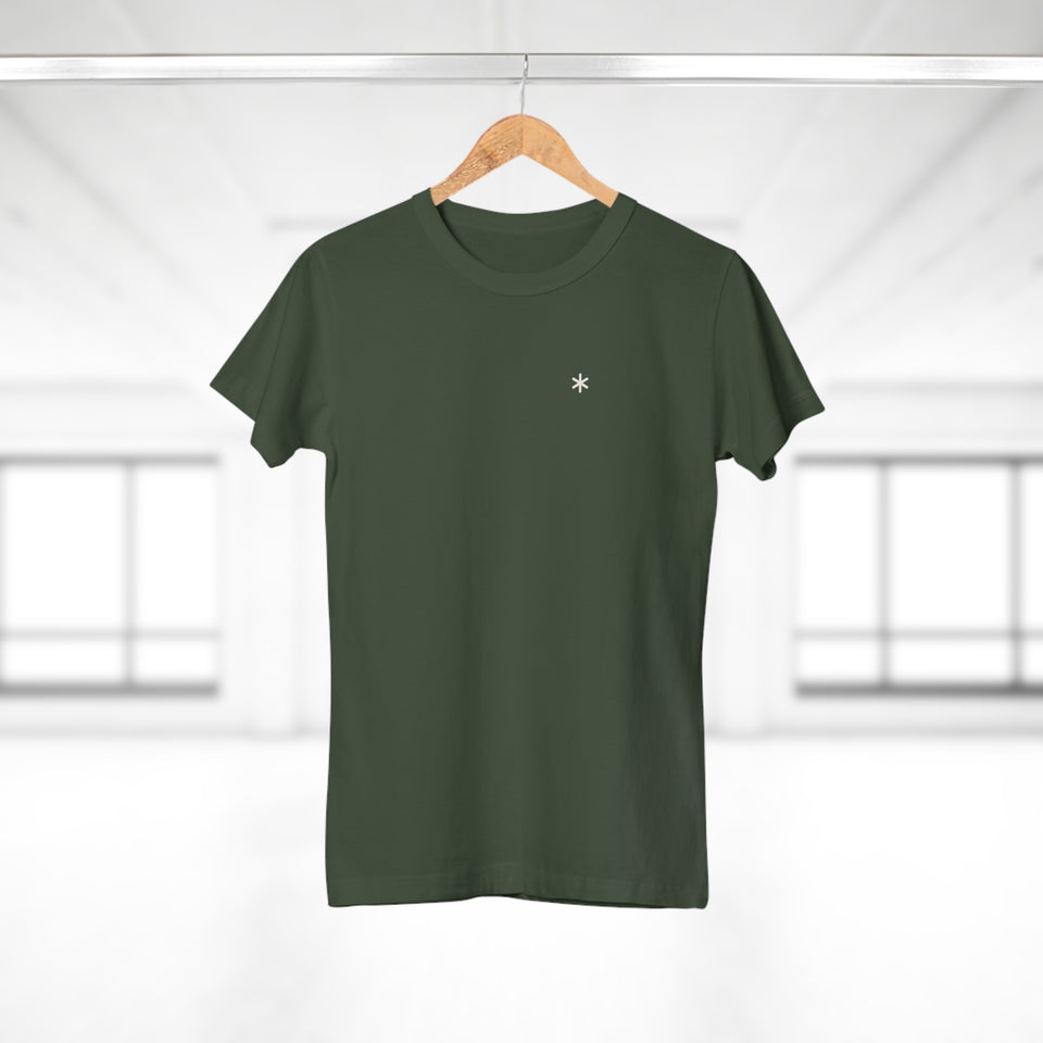 Asterisk t-shirt dam, figursydd