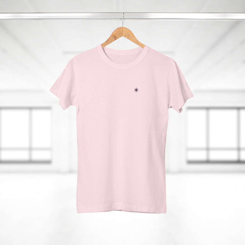 Asterisk t-shirt dam, figursydd