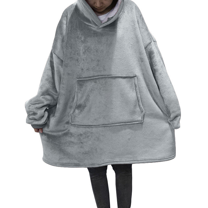 Mjuk morgonrock i fleece – unisex
