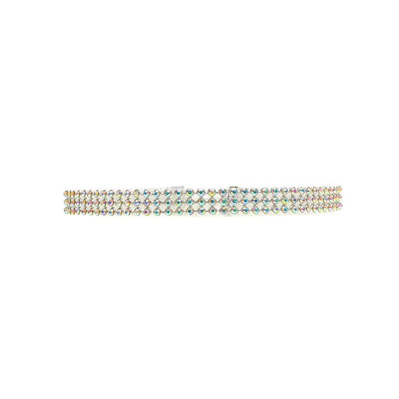 Choker med glittrande strass
