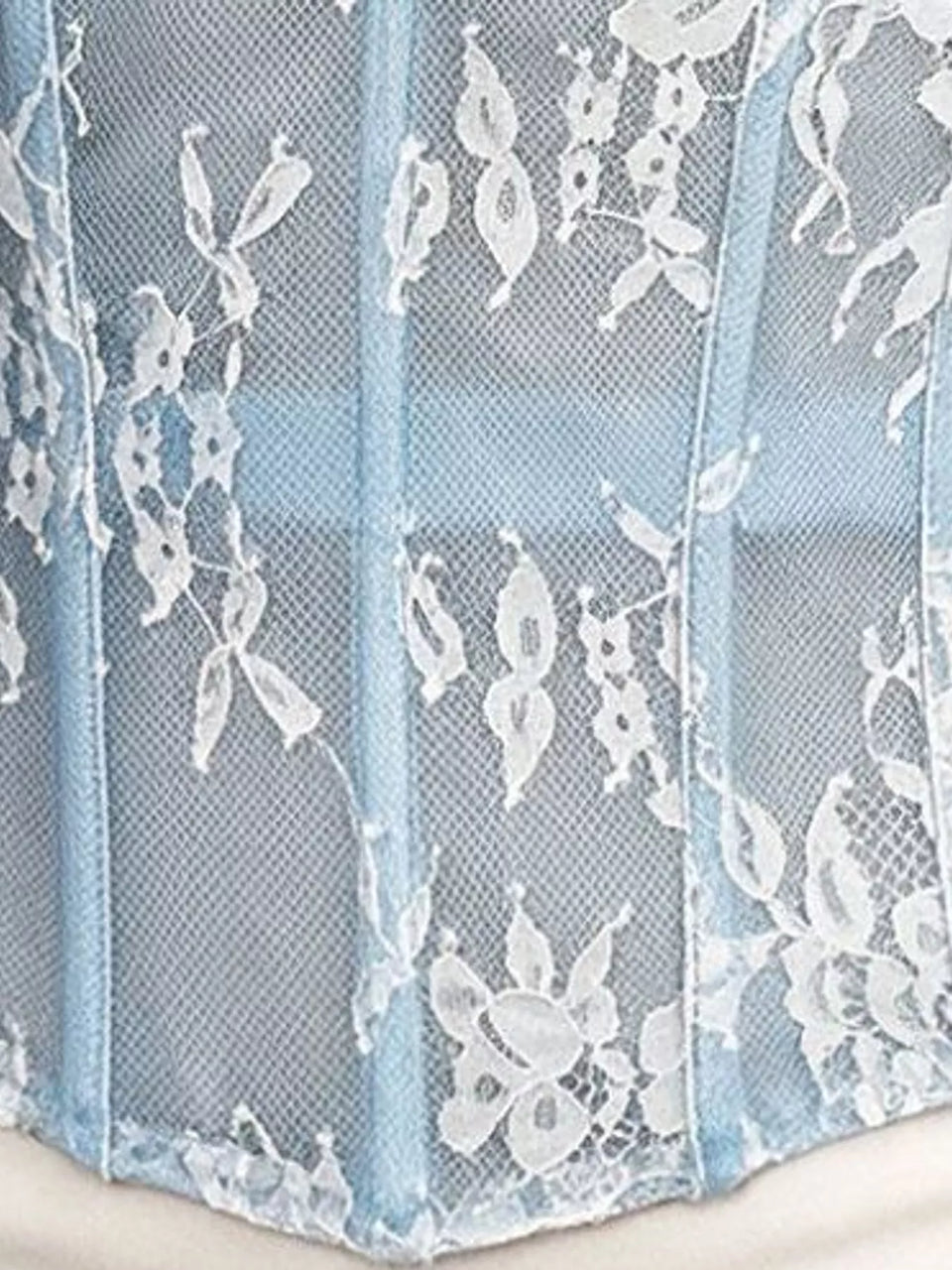 Lace Corset Tube Top