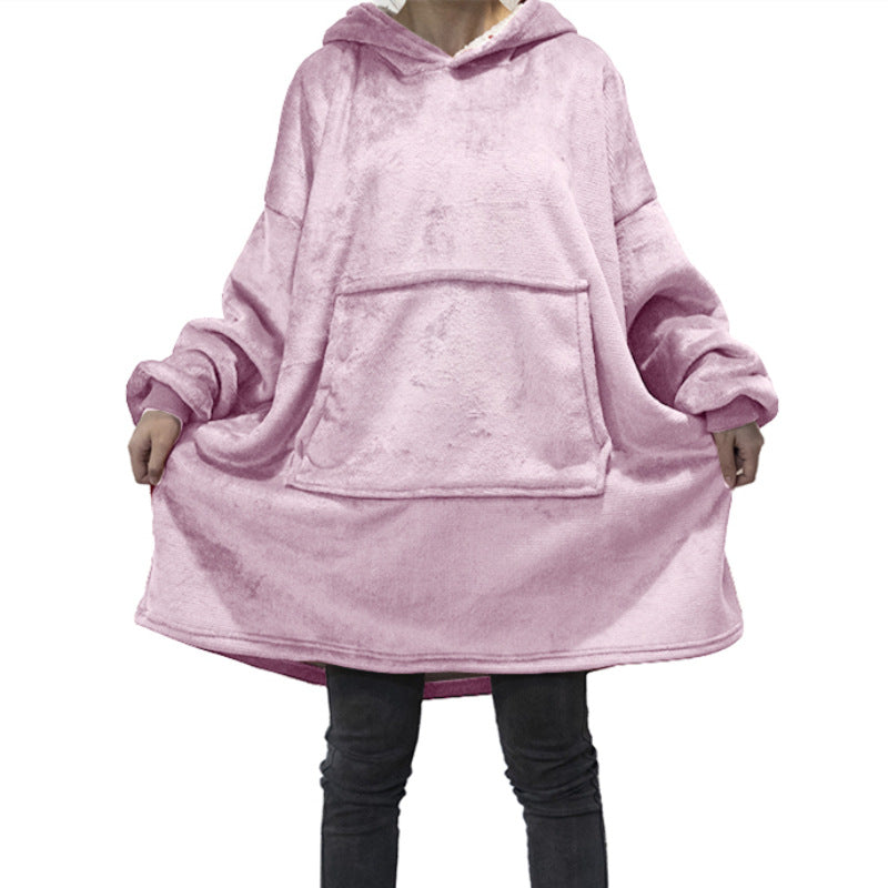 Mjuk morgonrock i fleece – unisex