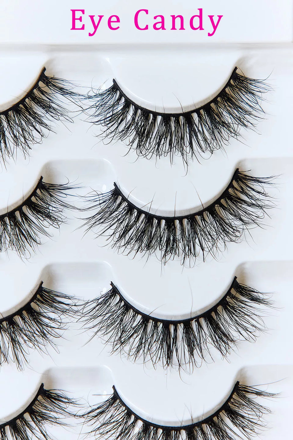SO PINK BEAUTY Mink Eyelashes – 5 Pairs