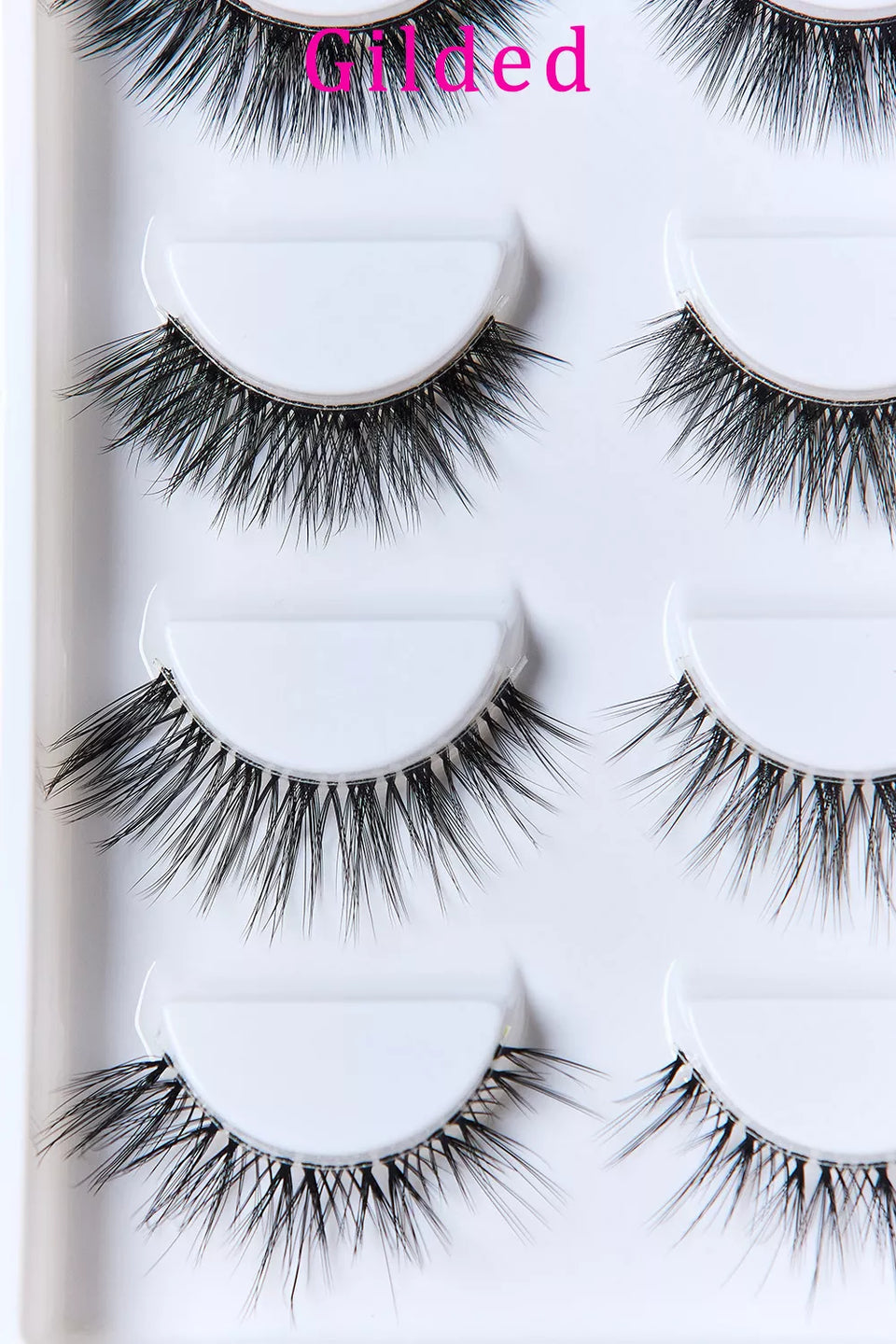 SO PINK BEAUTY Faux Mink Eyelashes Variety Pack – 5 Pairs