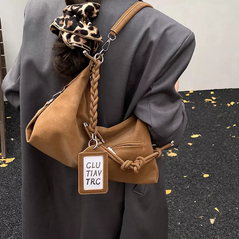 Knot-Detail Shoulder Bag