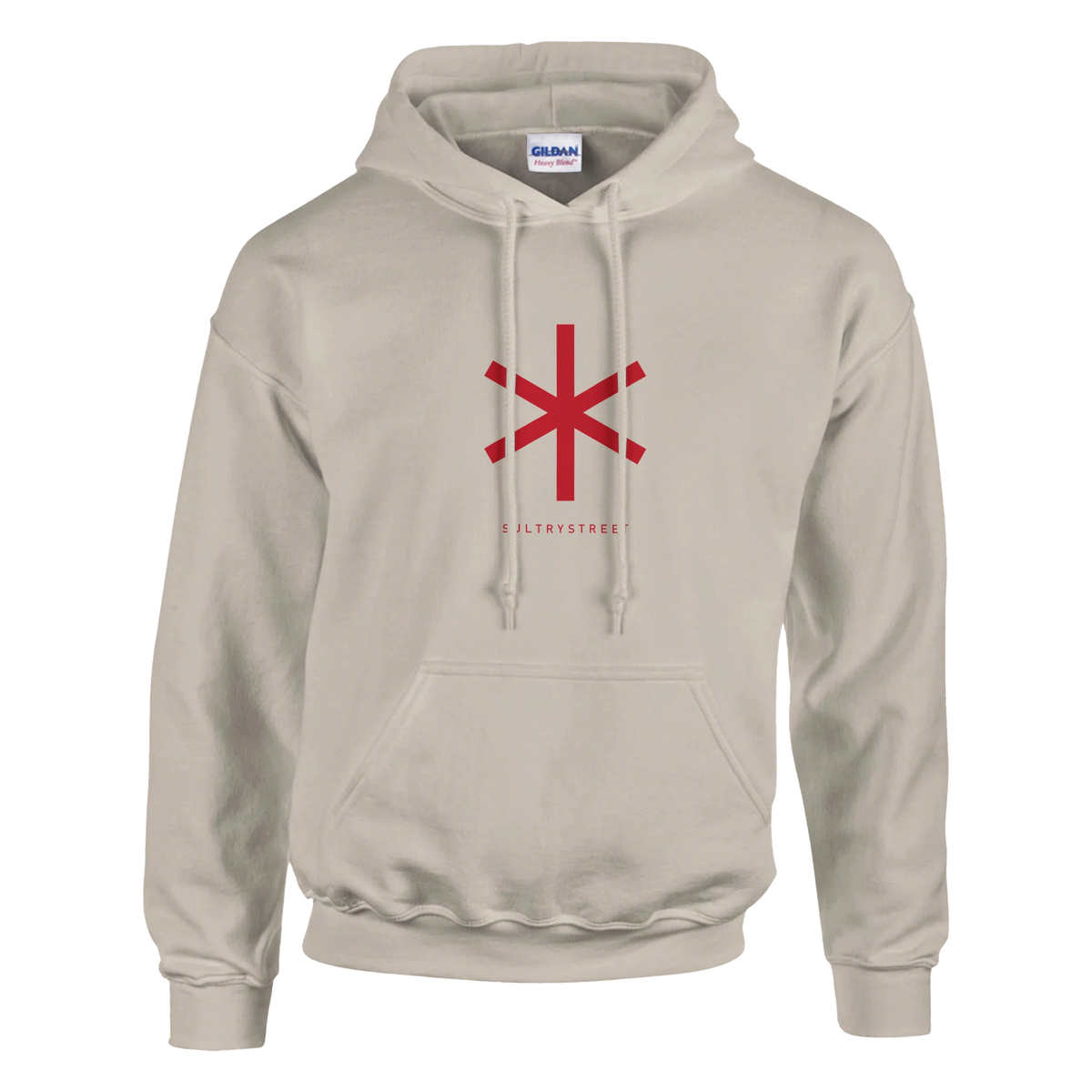 SultryStreet Asterisk Hoodie – sand