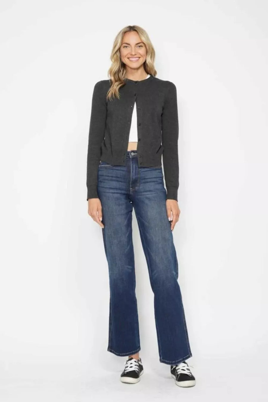 Judy Blue High Waist Tummy Control Straight Jeans