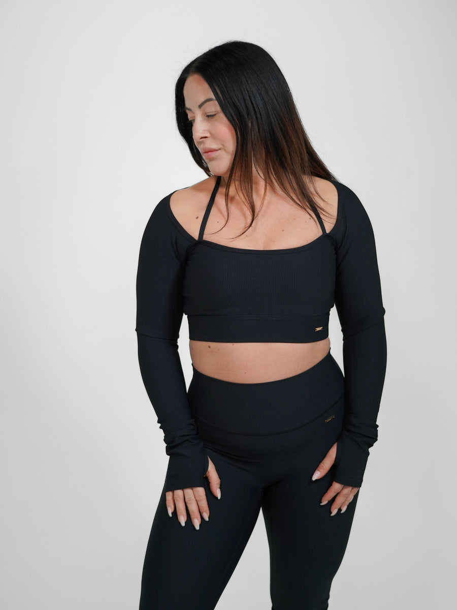 BEMITY VELUNA Ribbed Training Top