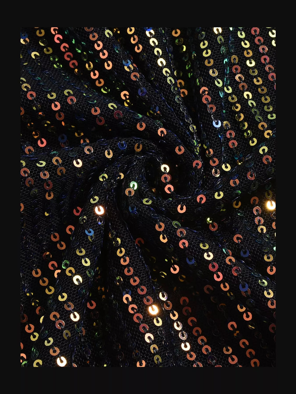 Sequin Round Neck Tank