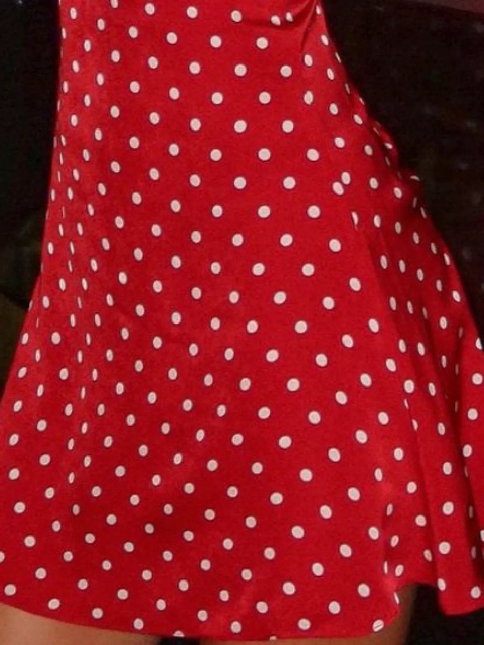 Vintage Polka Dot Halter Neck Mini Dress