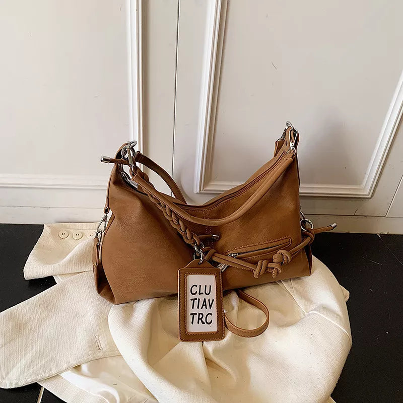 Knot-Detail Shoulder Bag