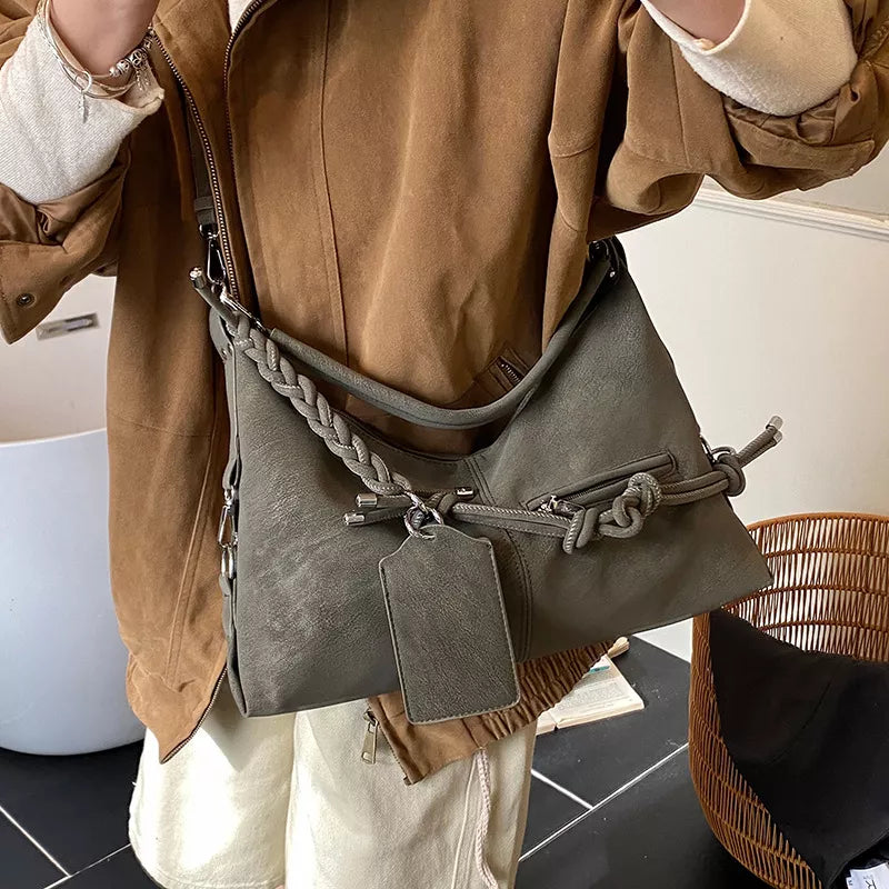 Knot-Detail Shoulder Bag