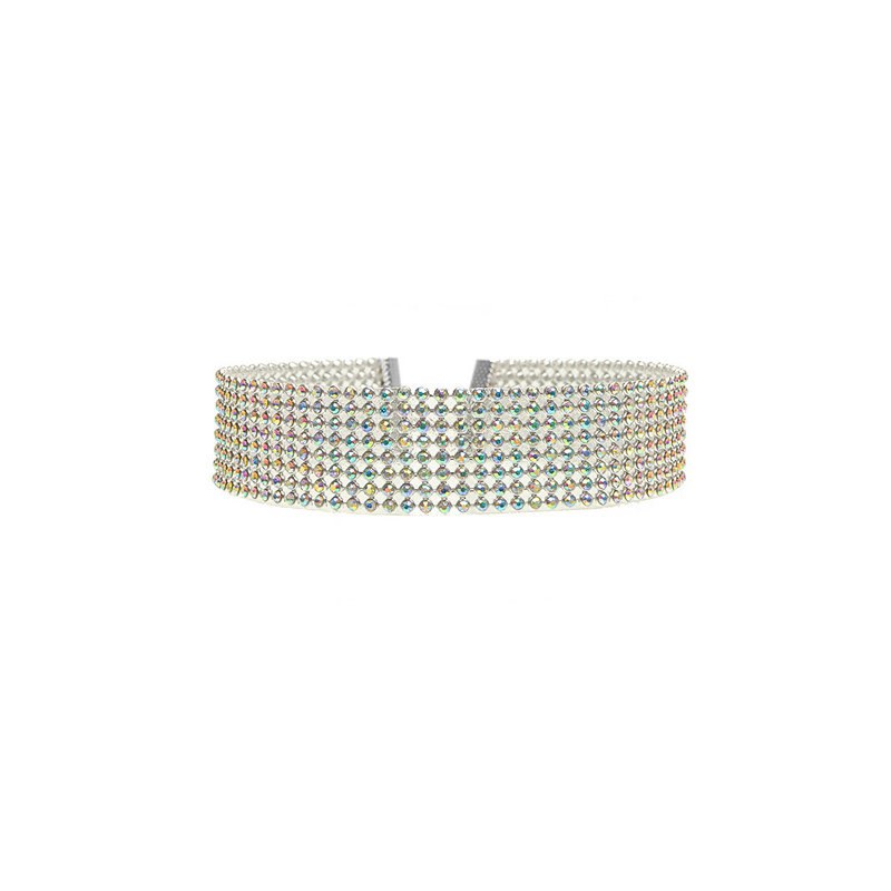 Choker med glittrande strass