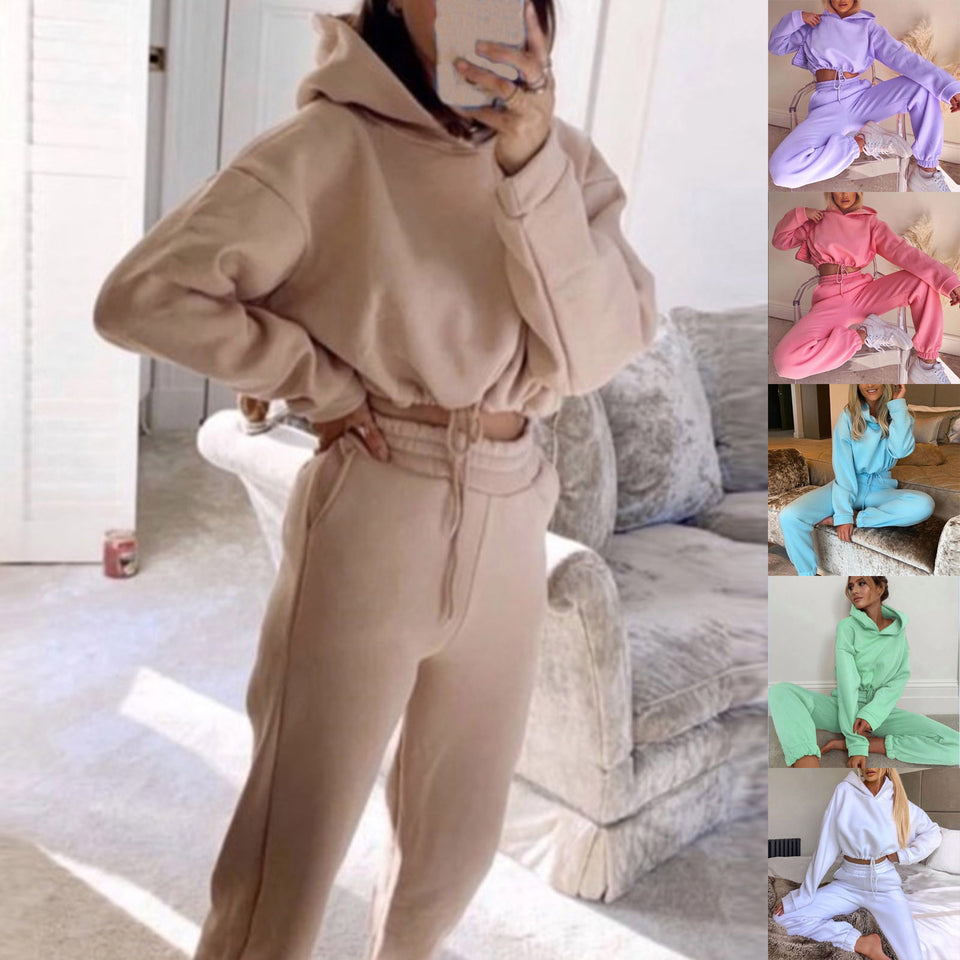 Mjukt joggingset – hoodie och byxor
