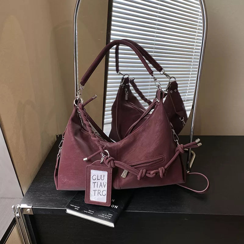 Knot-Detail Shoulder Bag