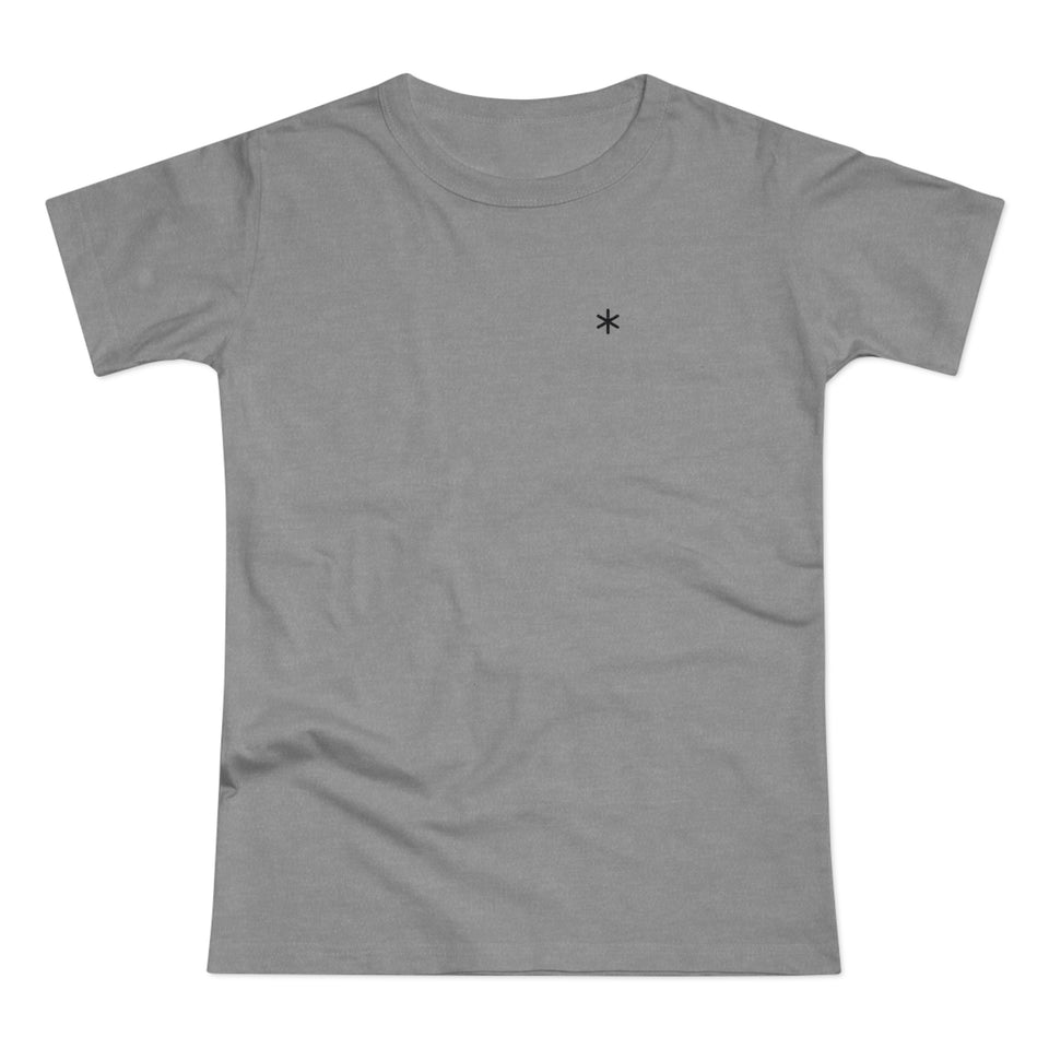 Asterisk t-shirt dam, figursydd