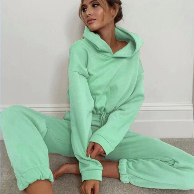 Mjukt joggingset – hoodie och byxor