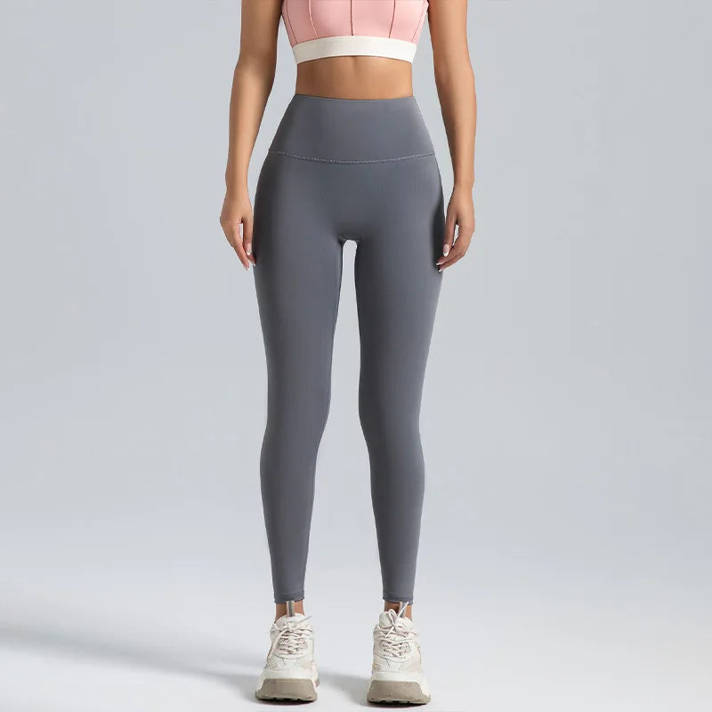Leggings med hög midja och formande passform