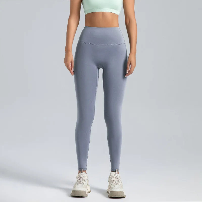 Leggings med hög midja och formande passform