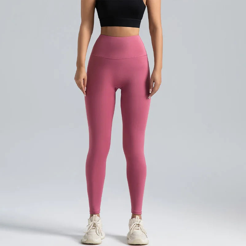 Leggings med hög midja och formande passform