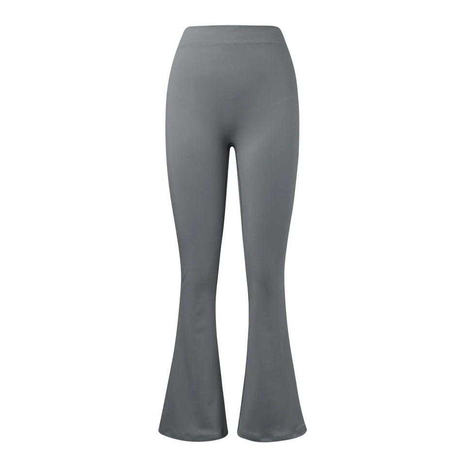 Utsvängda leggings med hög midja