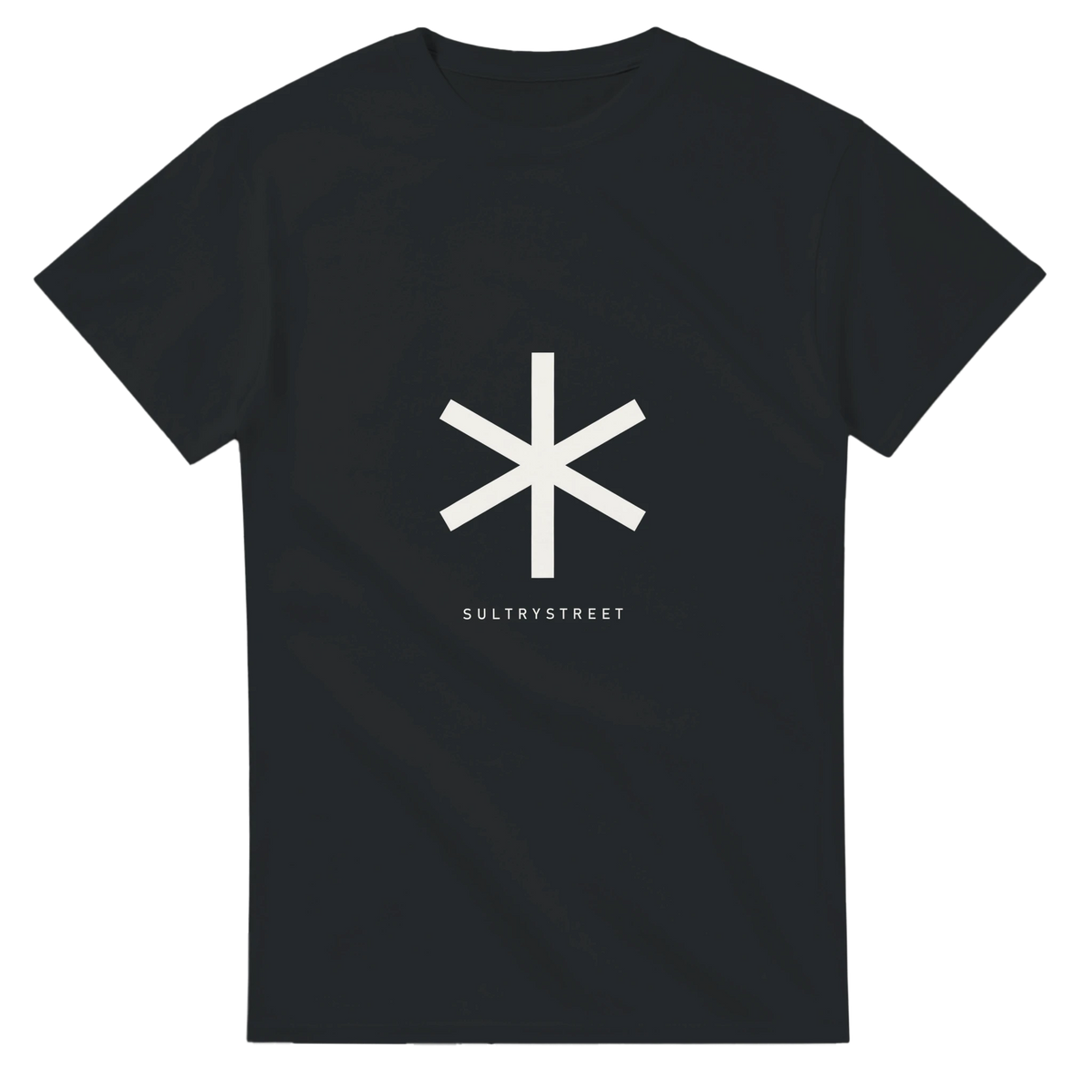 SultryStreet Asterisk T-shirt – svart