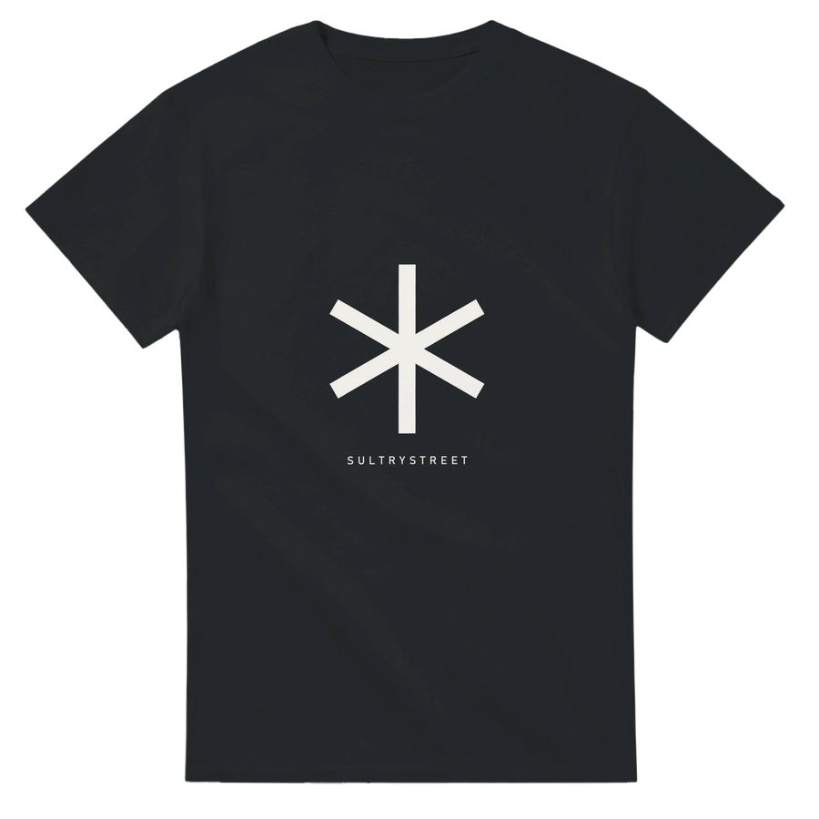 SultryStreet Asterisk T-shirt – svart