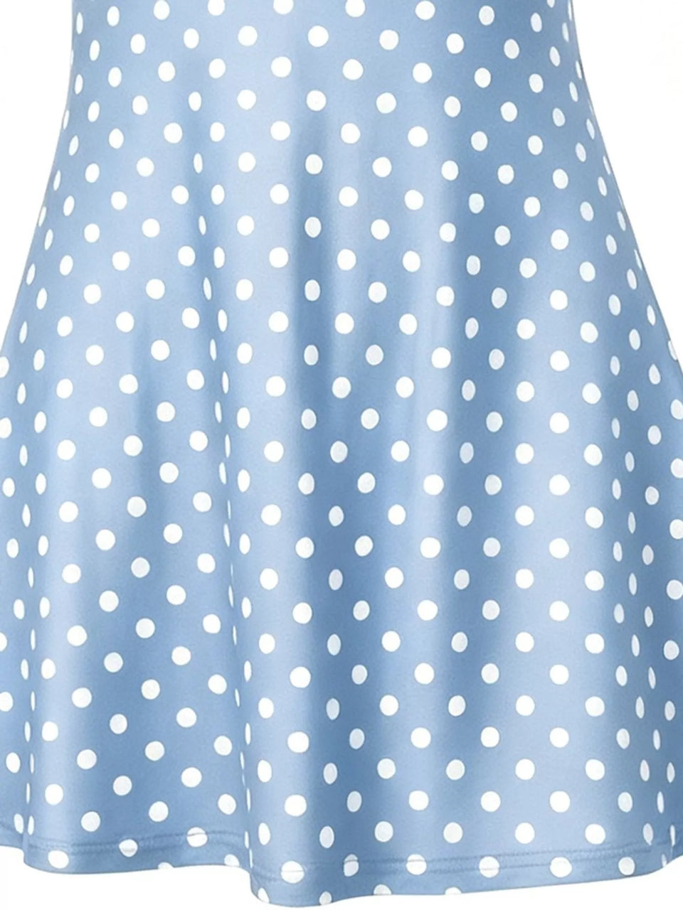 Vintage Polka Dot Halter Neck Mini Dress