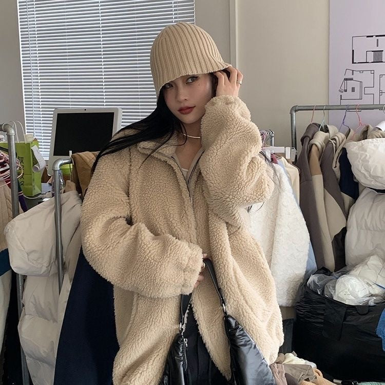 Kort teddyjacka