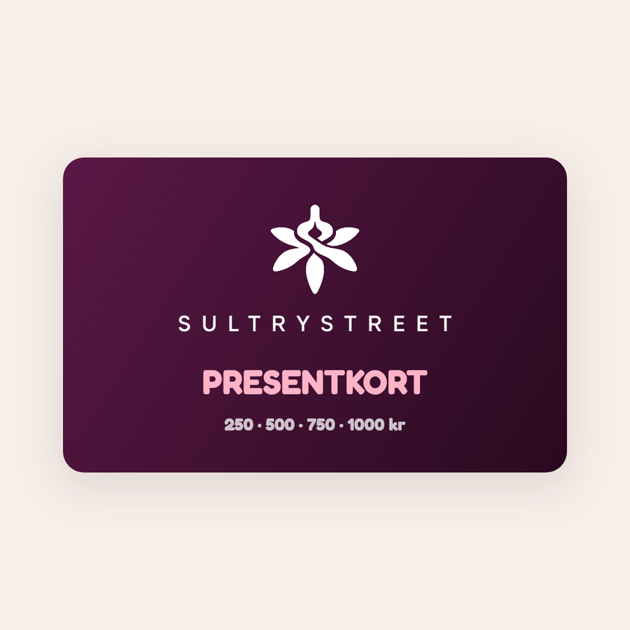SultryStreet presentkort